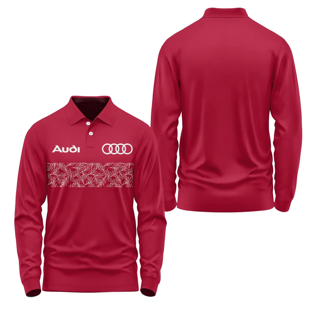 Audi Long Sleeve Polo SC104