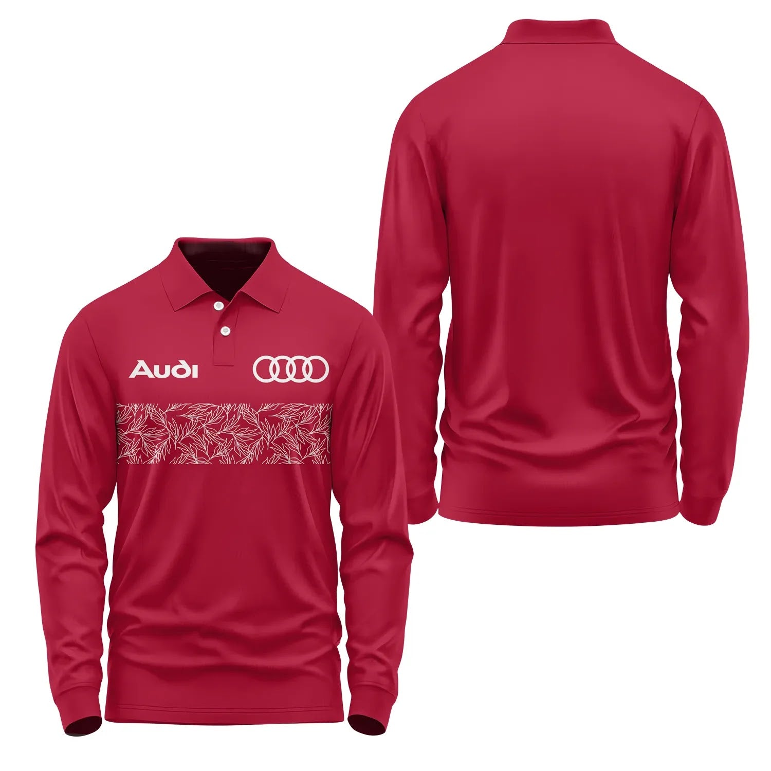 Audi Long Sleeve Polo SC104