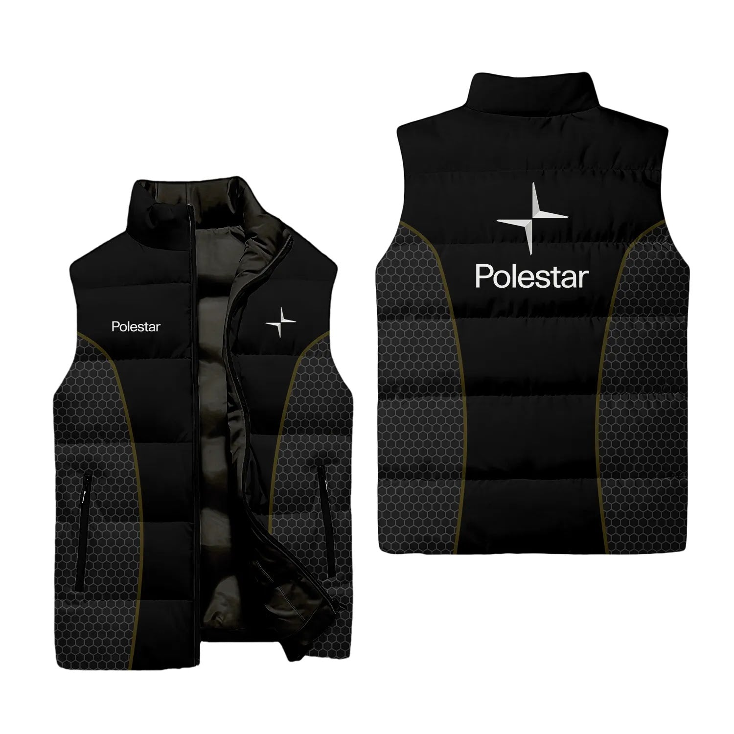 Polestar Sleeveless Puffer Jacket SC072