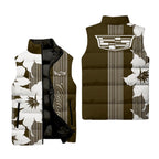 Cadillac Sleeveless Puffer Jacket SHW039