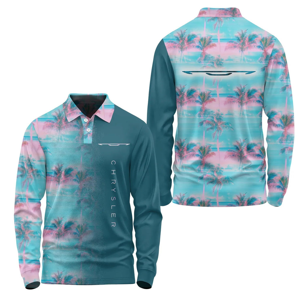 Chrysler Long Sleeve Polo SHW058