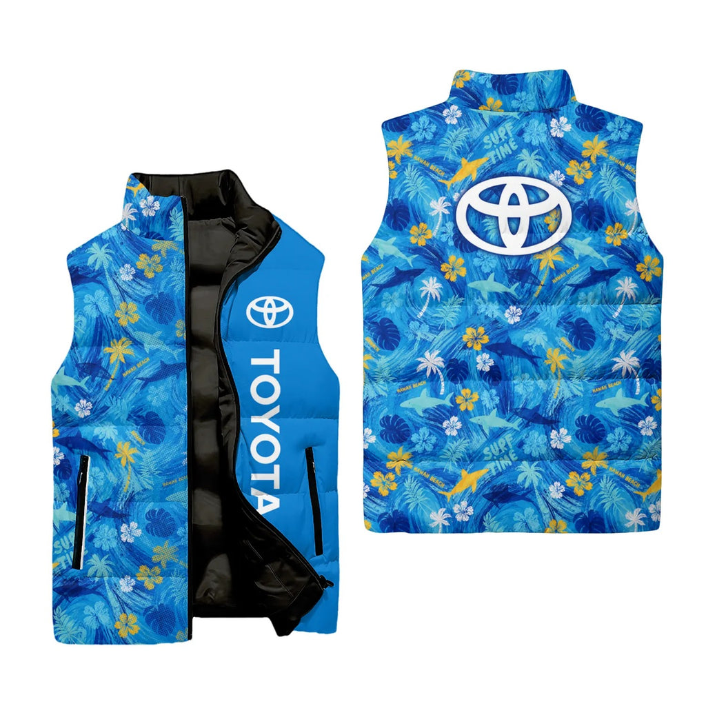 Toyota Sleeveless Puffer Jacket SHW027