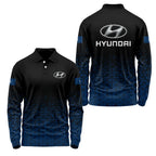 Hyundai Long Sleeve Polo SC096