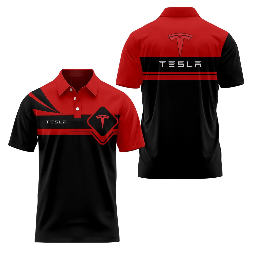 Tesla Short Sleeve Polo SC066