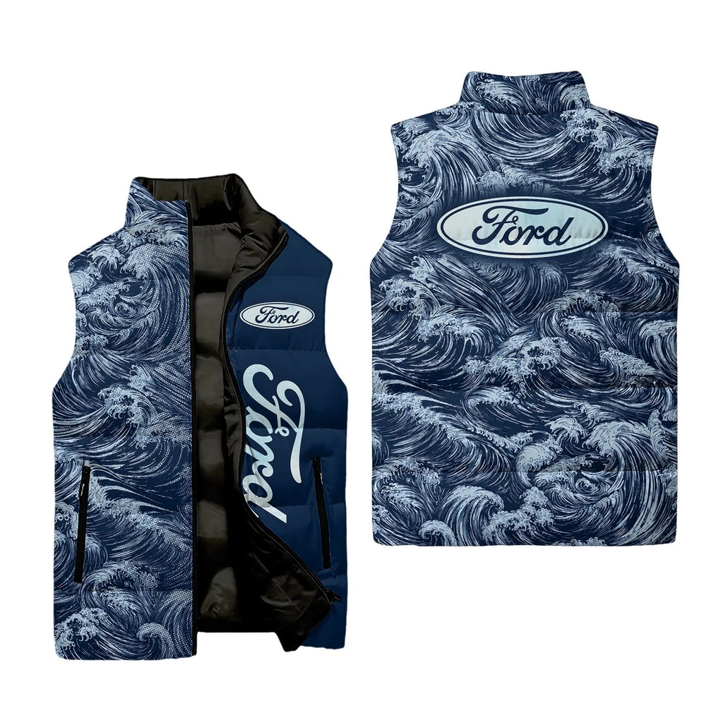 Ford Sleeveless Puffer Jacket SHW010
