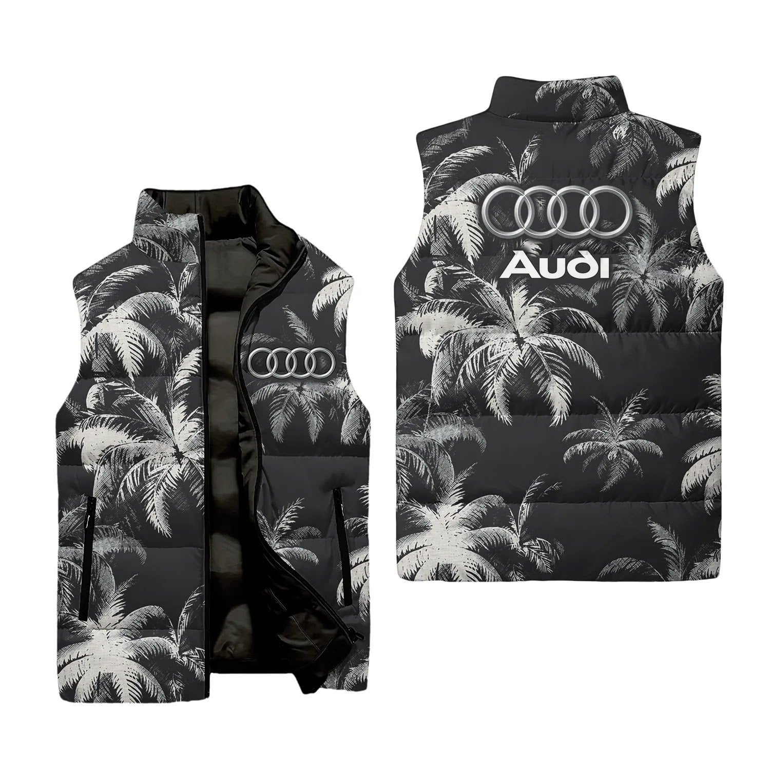Audi Sleeveless Puffer Jacket SC112