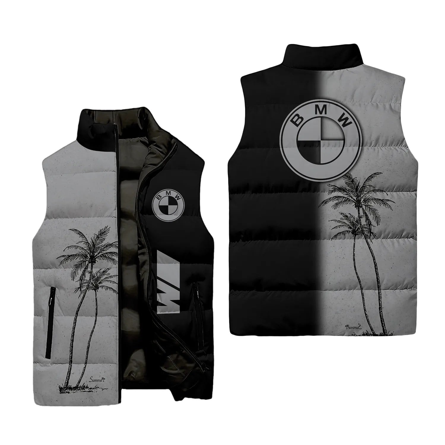 BMW Sleeveless Puffer Jacket SHW037