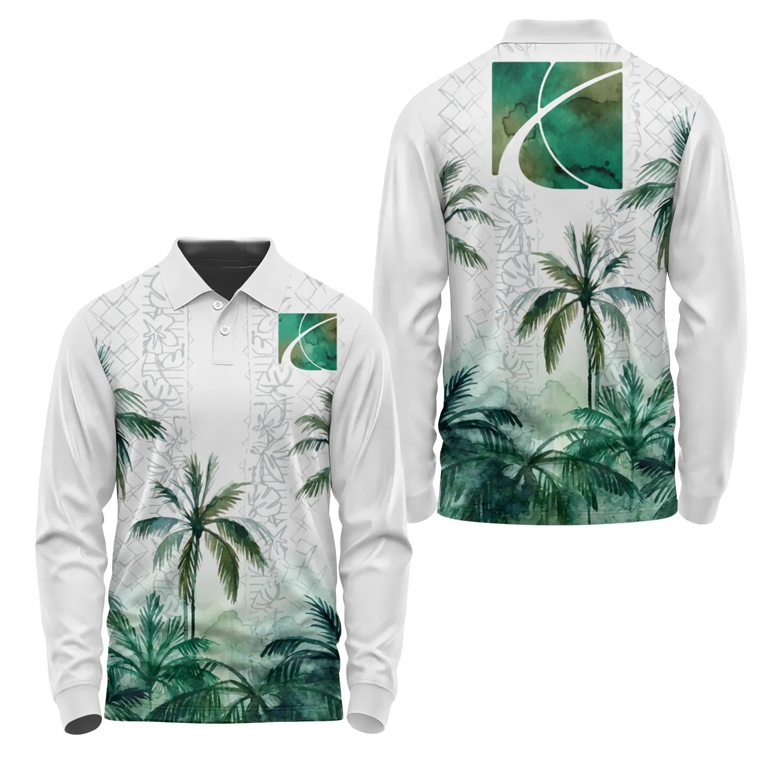 Saturn Long Sleeve Polo SHW015