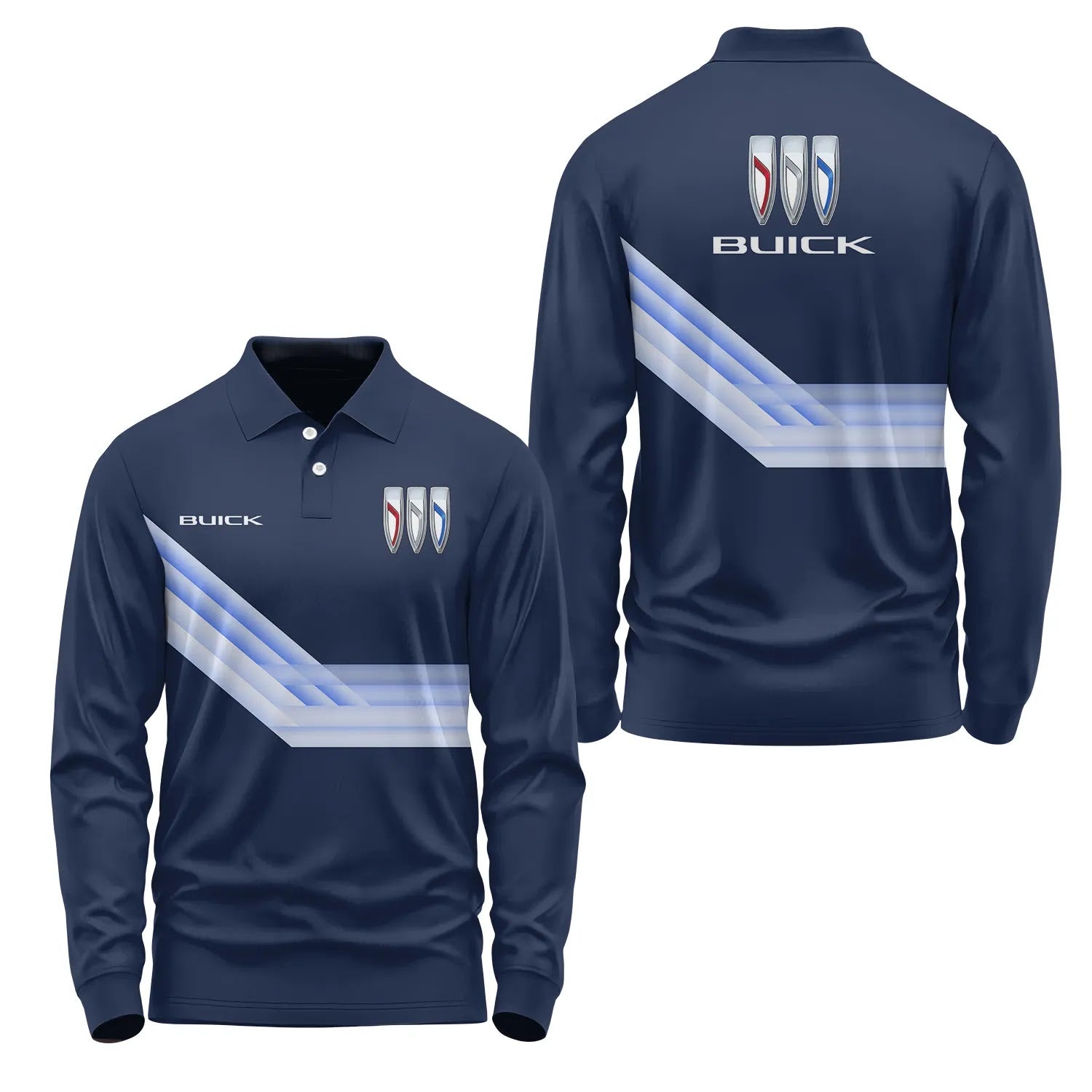 Buick Long Sleeve Polo SC106