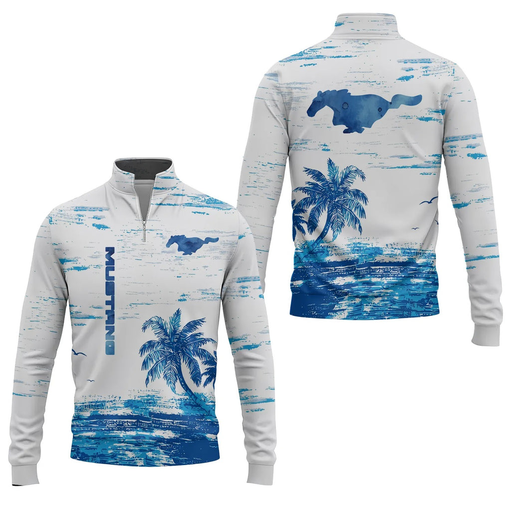Ford Mustang Quarter-zip Pullover SHW069