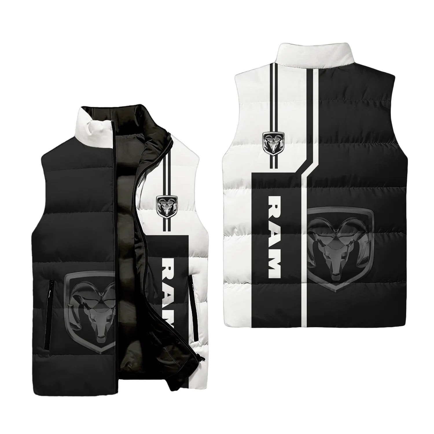 Ram Sleeveless Puffer Jacket SC064