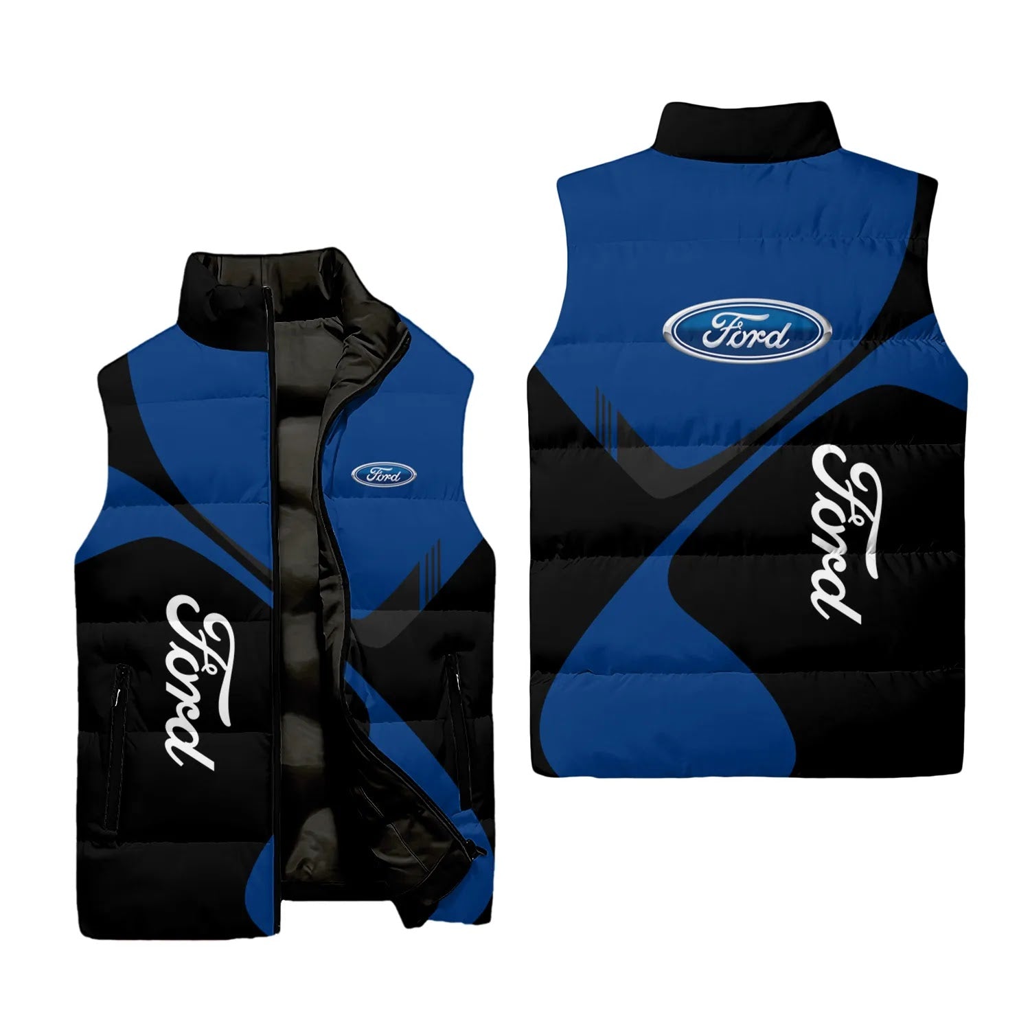 Ford Sleeveless Puffer Jacket SC058
