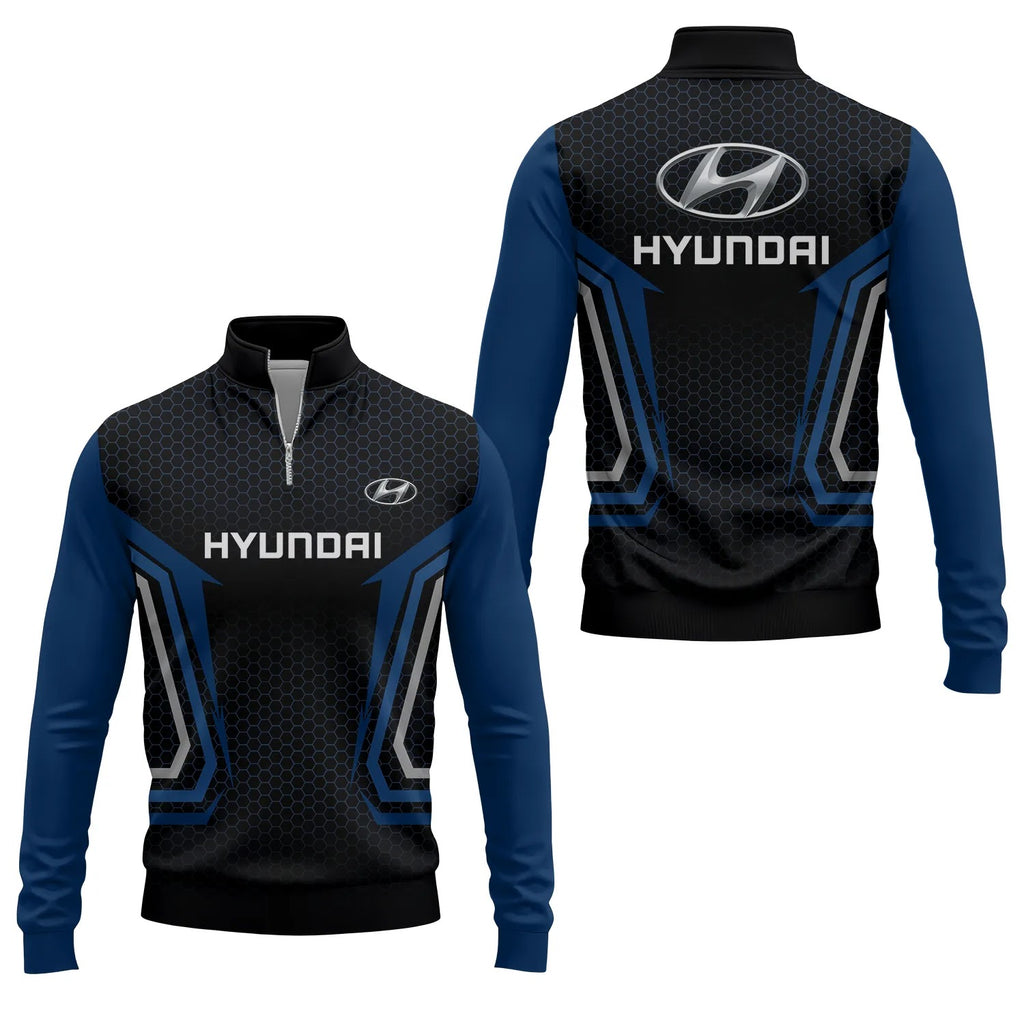 Hyundai Quarter-zip Pullover SC075
