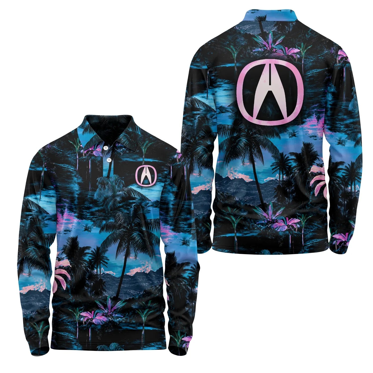 Acura Long Sleeve Polo SHW002