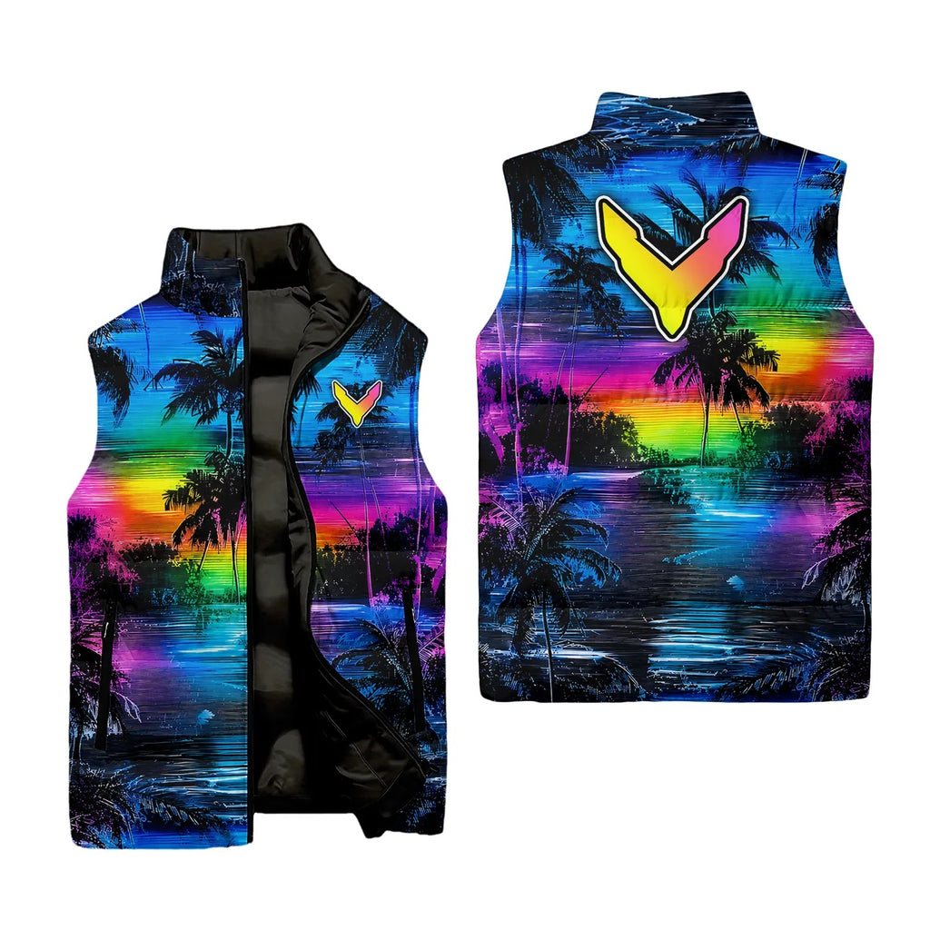 Corvette Sleeveless Puffer Jacket SHW055