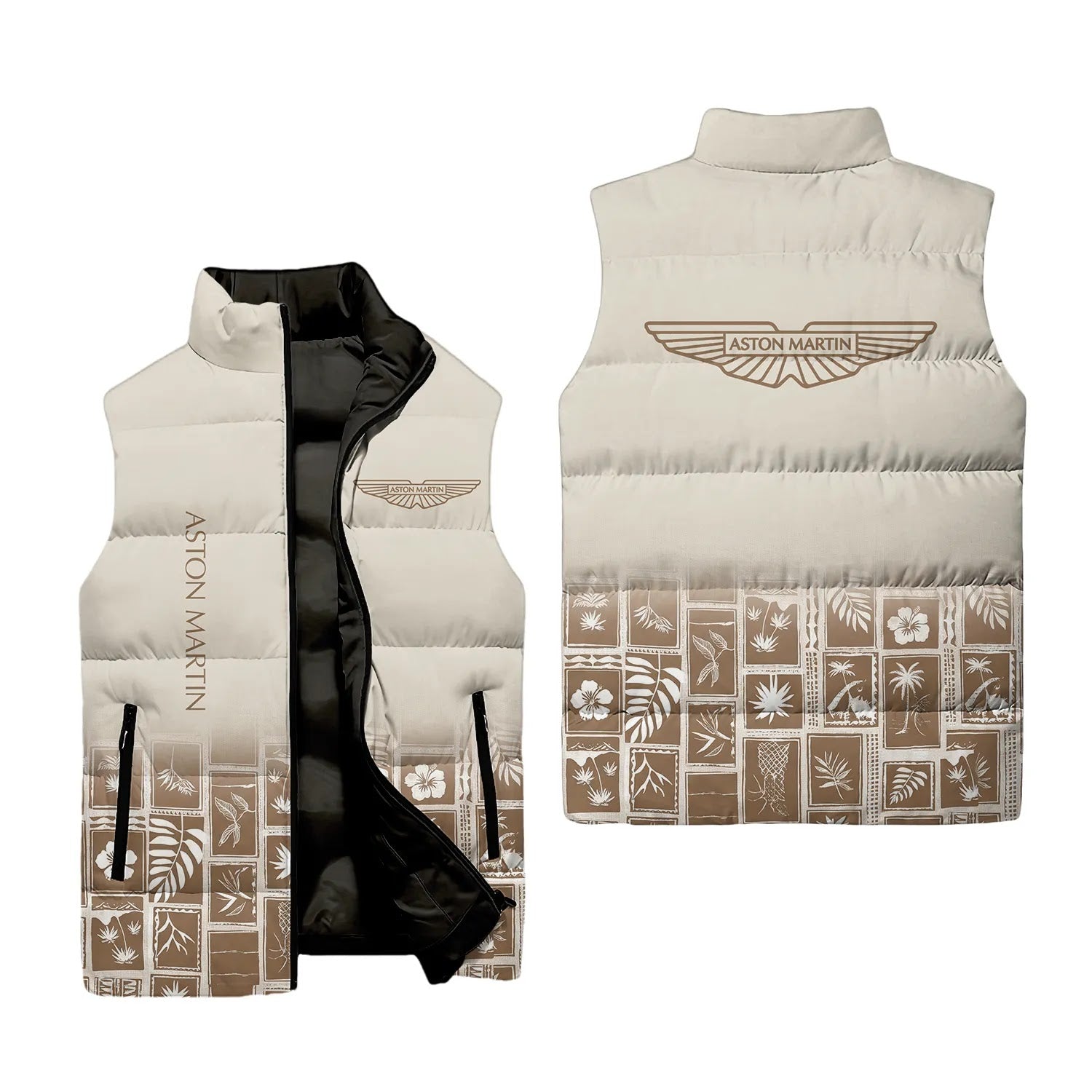 Aston Martin Sleeveless Puffer Jacket SHW067