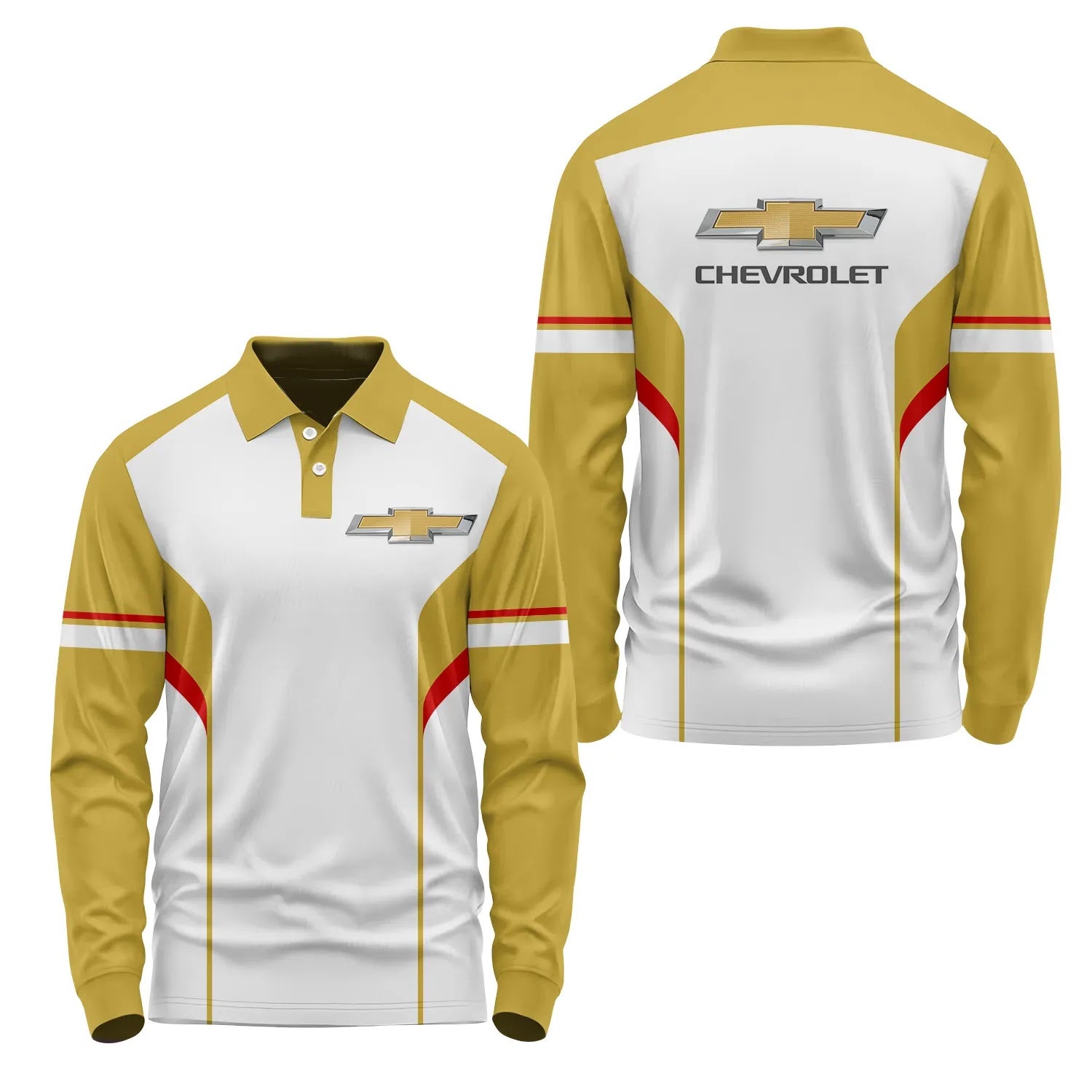 Chevrolet Long Sleeve Polo SC113