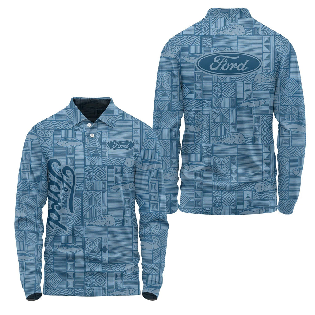 Ford Long Sleeve Polo SHW012
