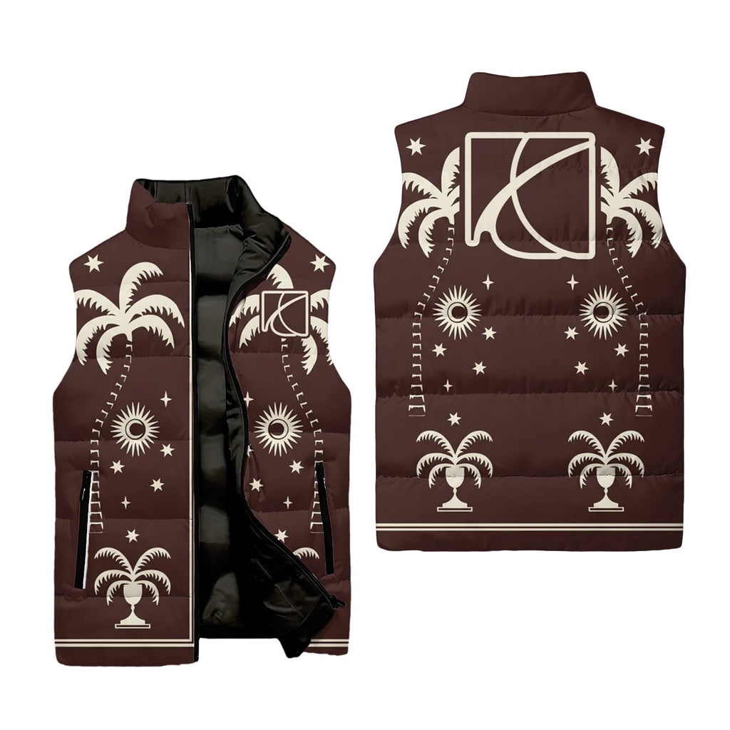 Saturn Sleeveless Puffer Jacket SHW066