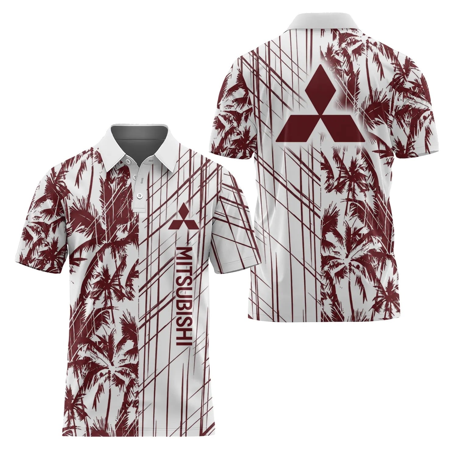 Mitsubishi Short Sleeve Polo SHW041