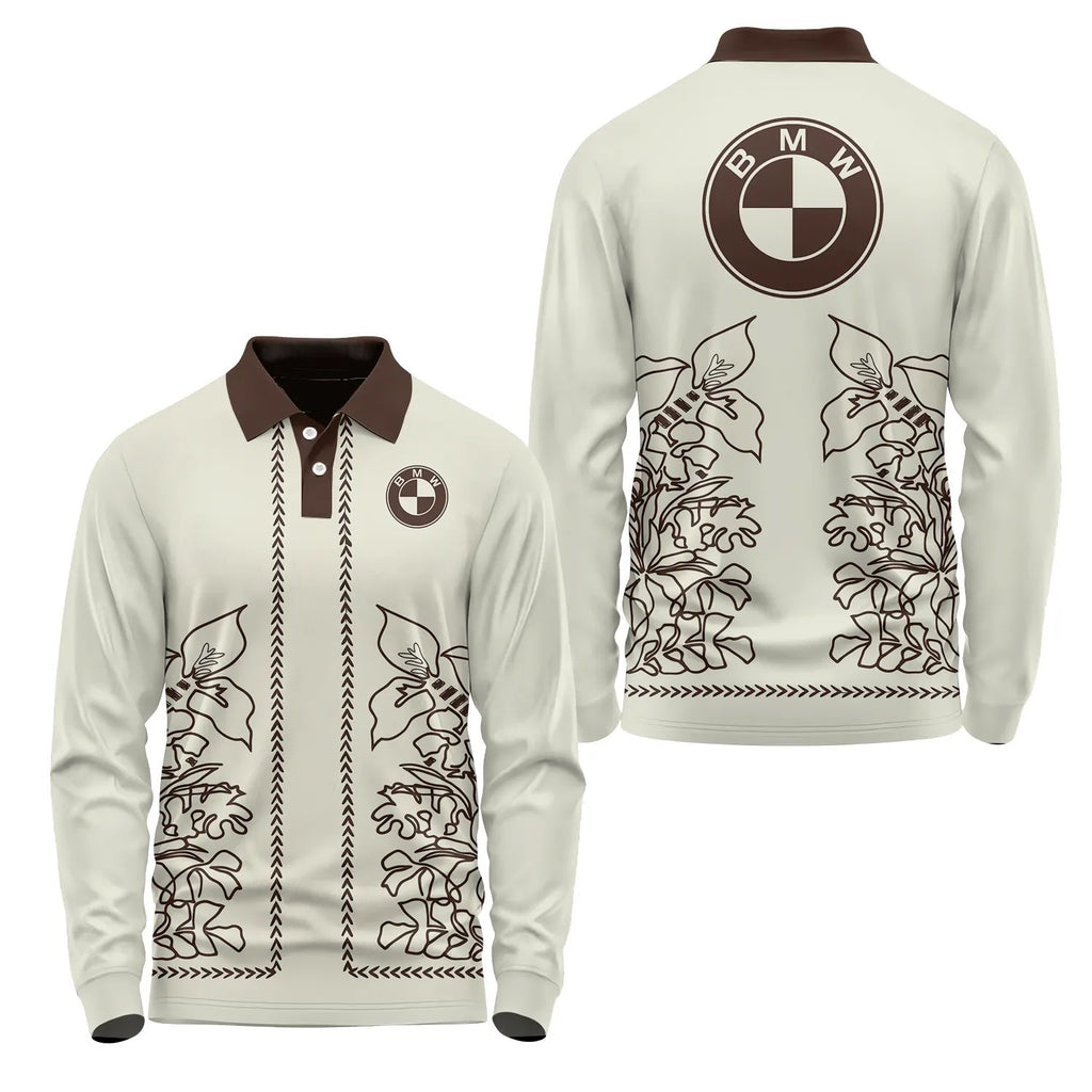 BMW Long Sleeve Polo SHW064