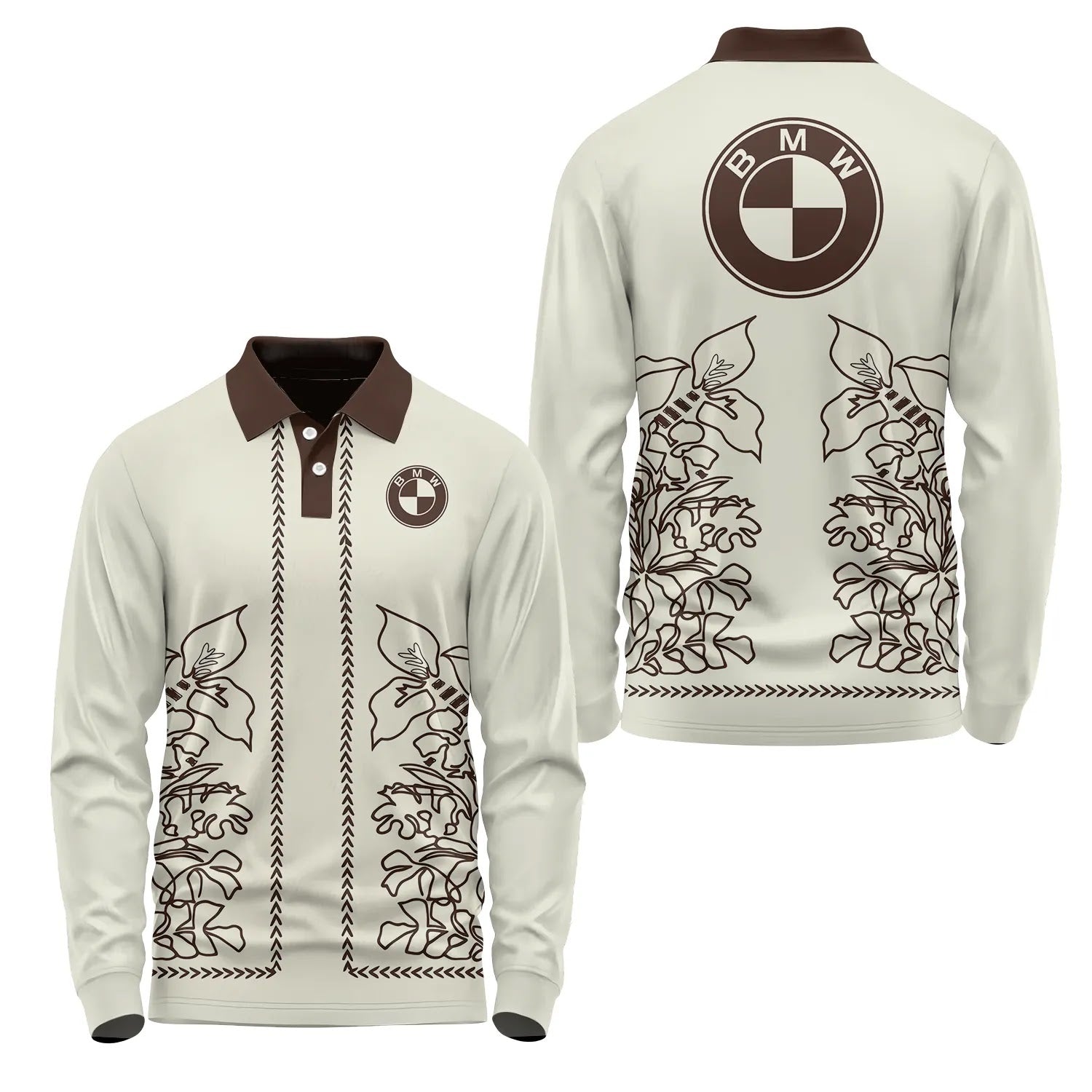 BMW Long Sleeve Polo SHW064