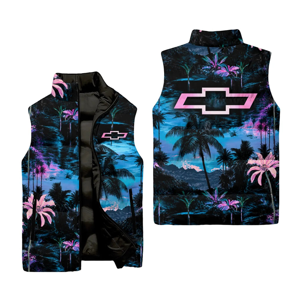 Chevrolet Sleeveless Puffer Jacket SHW002