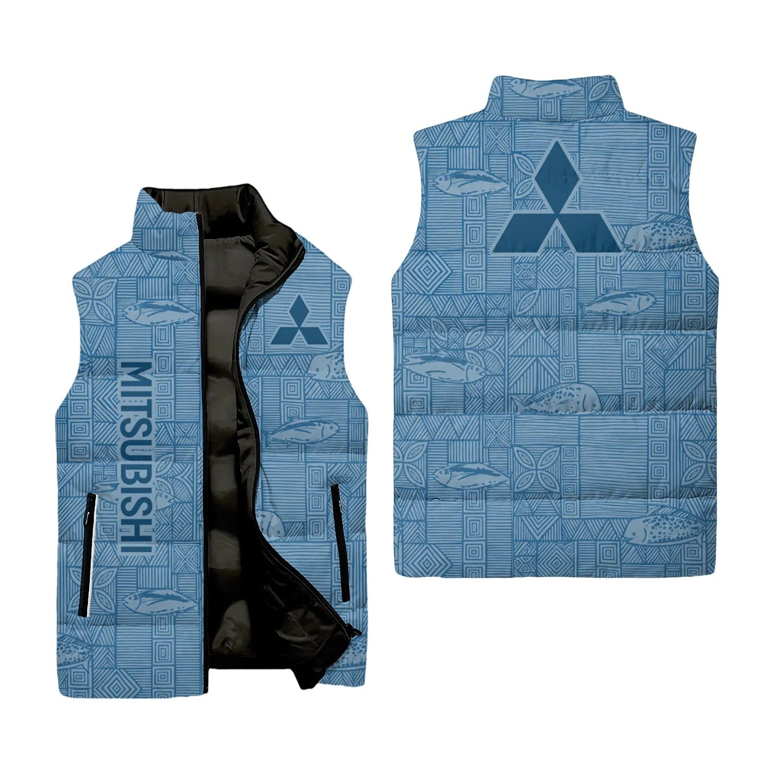 Mitsubishi Sleeveless Puffer Jacket SHW012