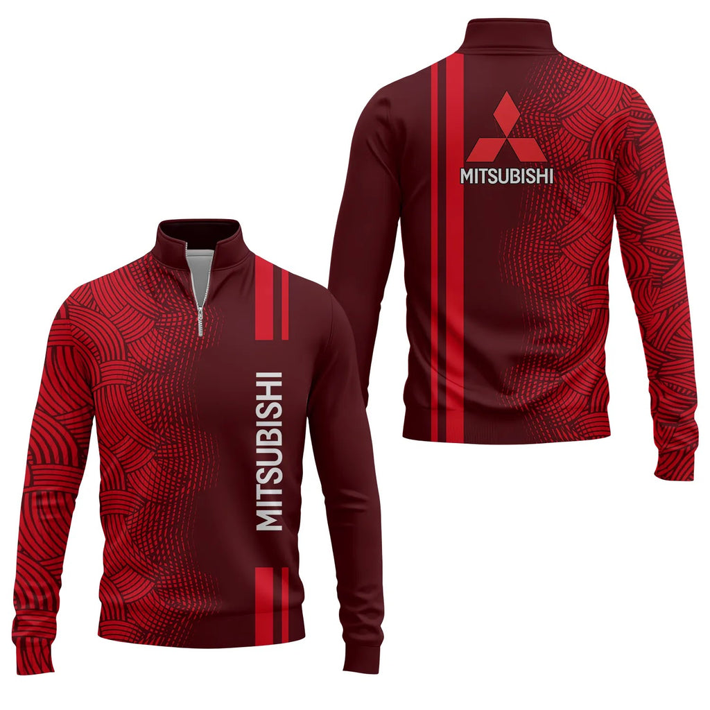 Mitsubishi Quarter-zip Pullover SC084
