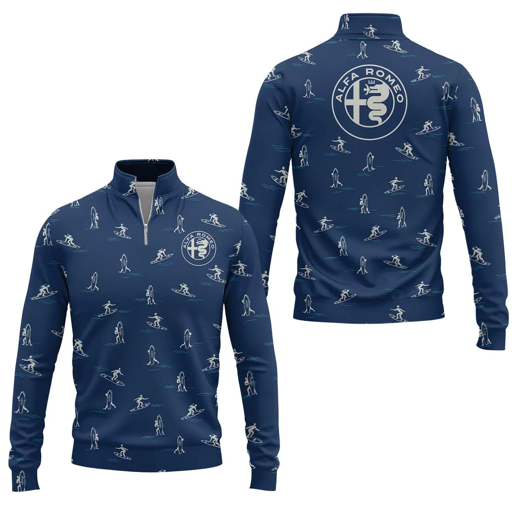 Alfa Romeo Quarter-zip Pullover SHW011