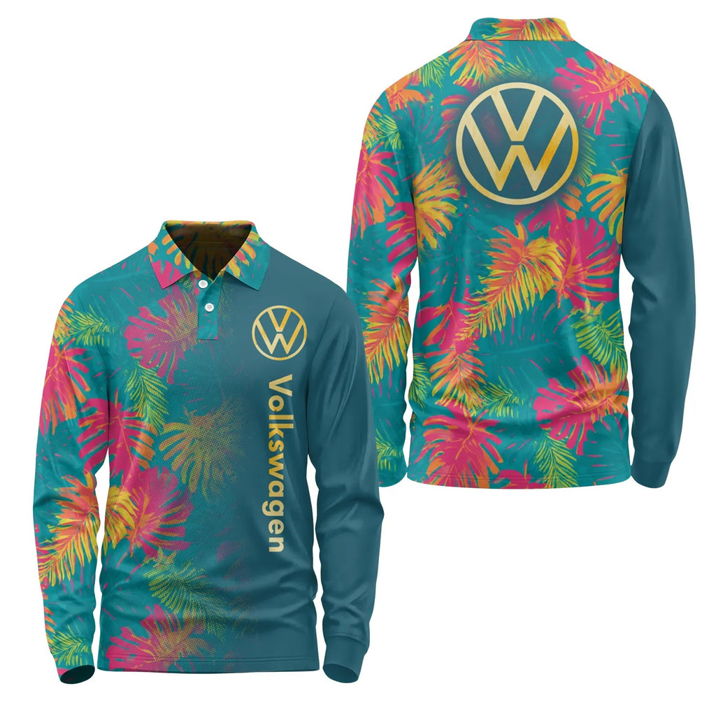 Volkswagen Long Sleeve Polo SHW059