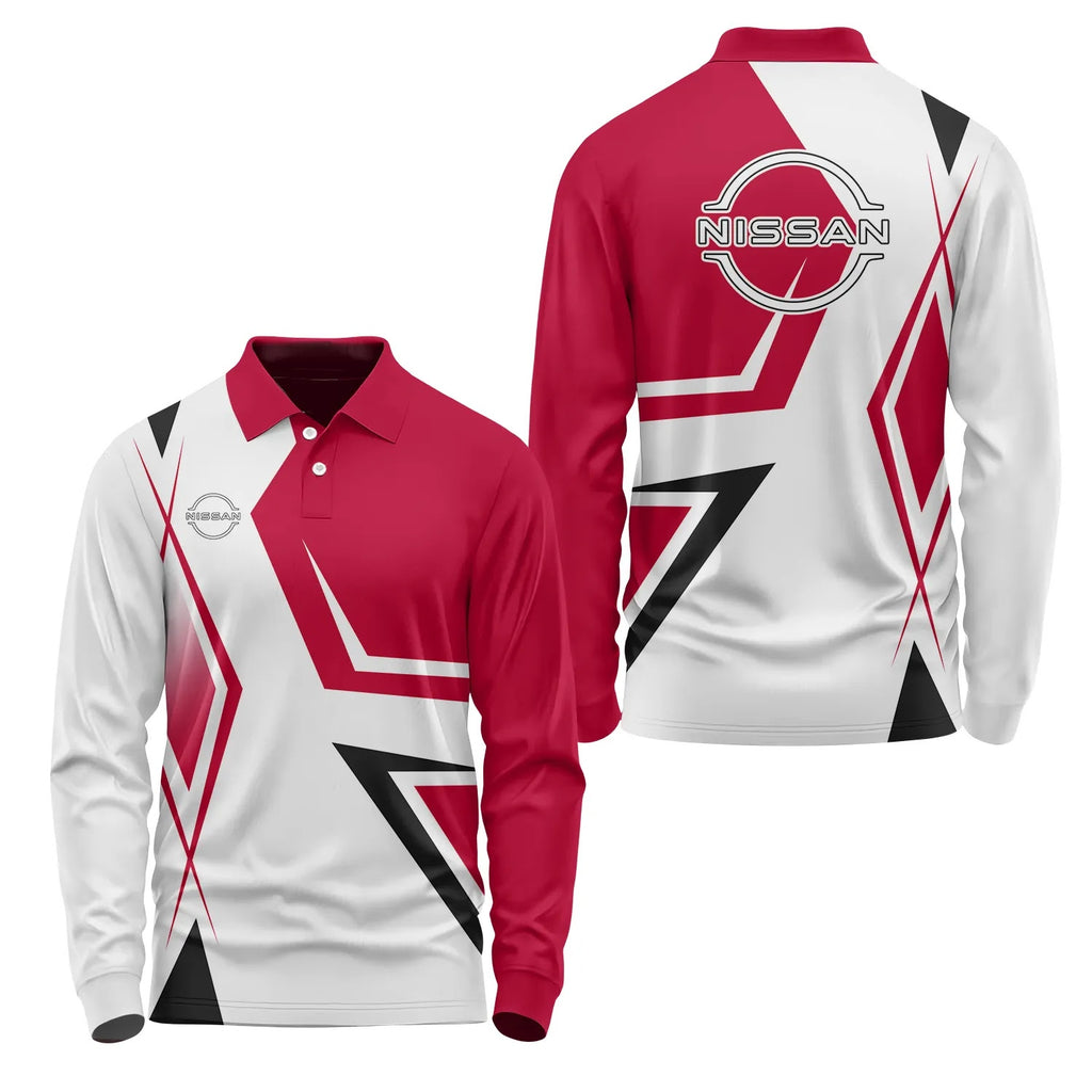 Nissan Long Sleeve Polo SC080