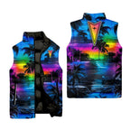 Pontiac Sleeveless Puffer Jacket SHW055