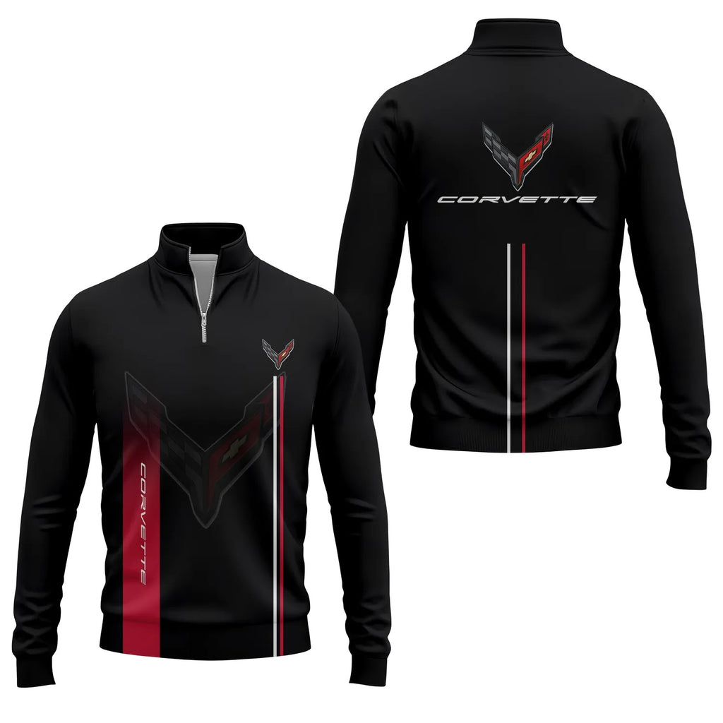 Corvette Quarter-zip Pullover SC077