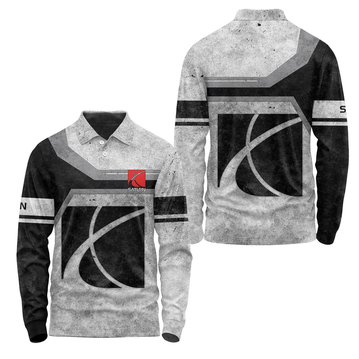 Saturn Long Sleeve Polo SC086