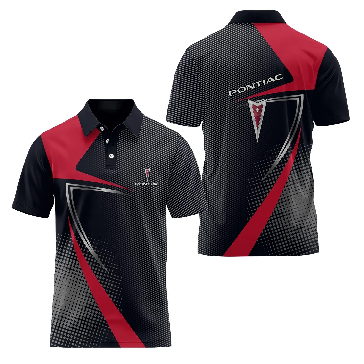 Pontiac Short Sleeve Polo SC059