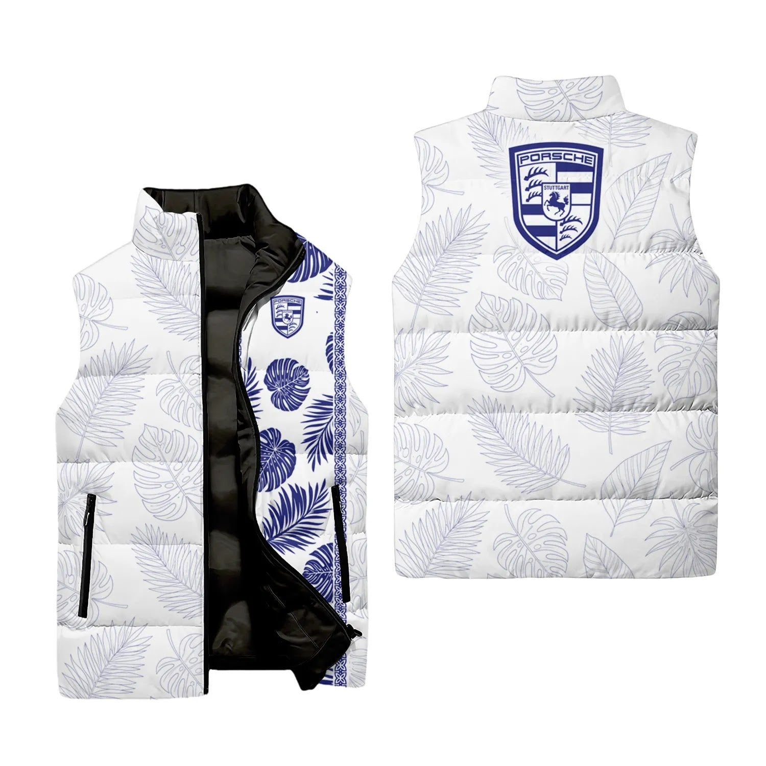 Porsche Sleeveless Puffer Jacket SHW023