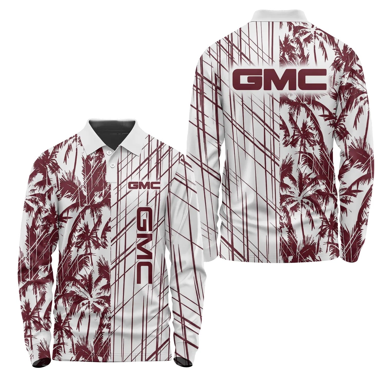 GMC Long Sleeve Polo SHW041