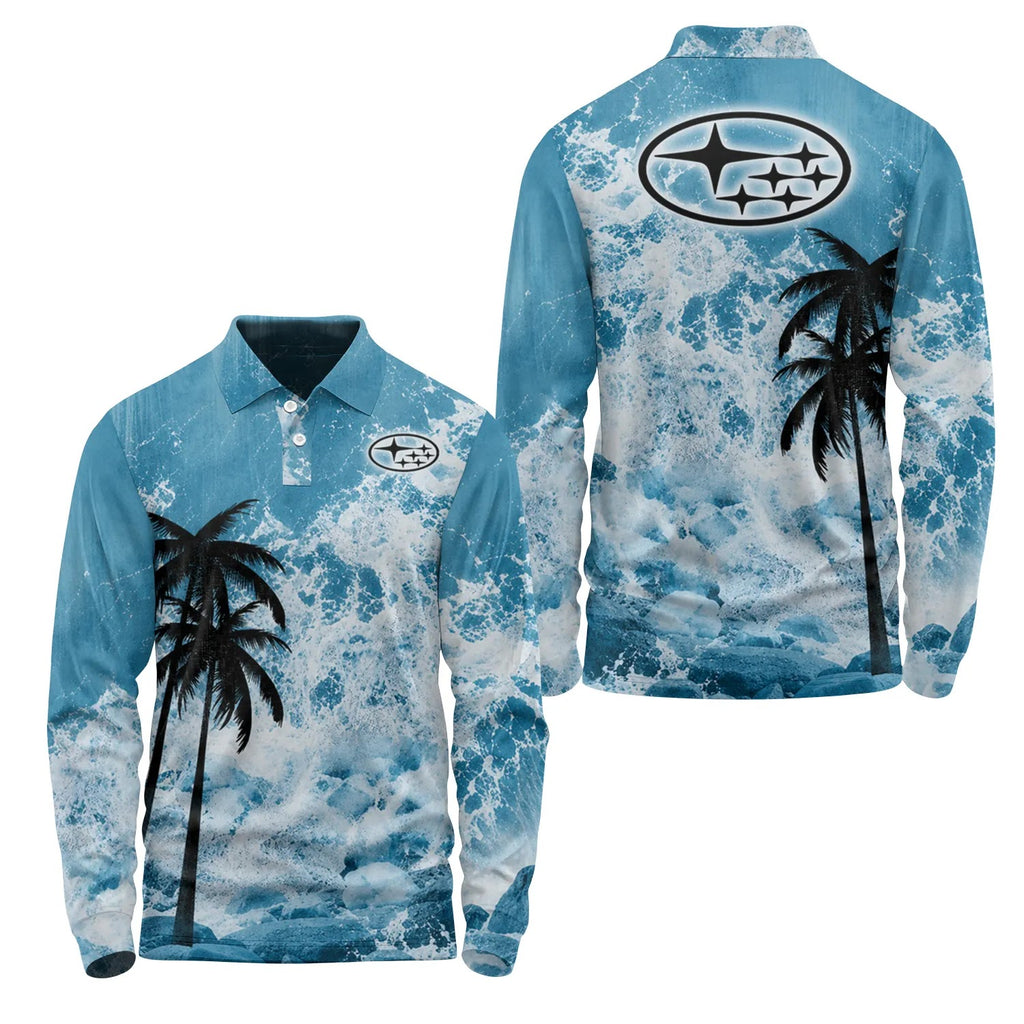 Subaru Long Sleeve Polo SHW052