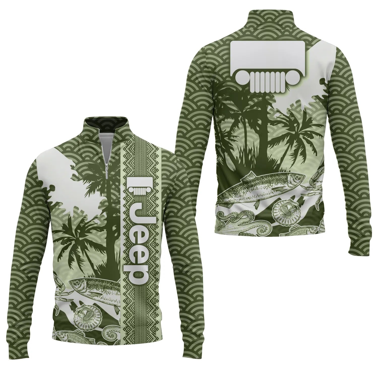 Jeep Quarter-zip Pullover SHW038