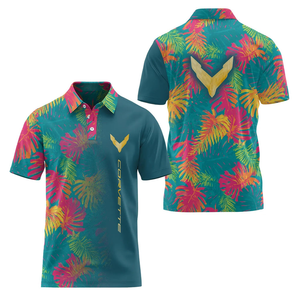 Corvette Short Sleeve Polo SHW059