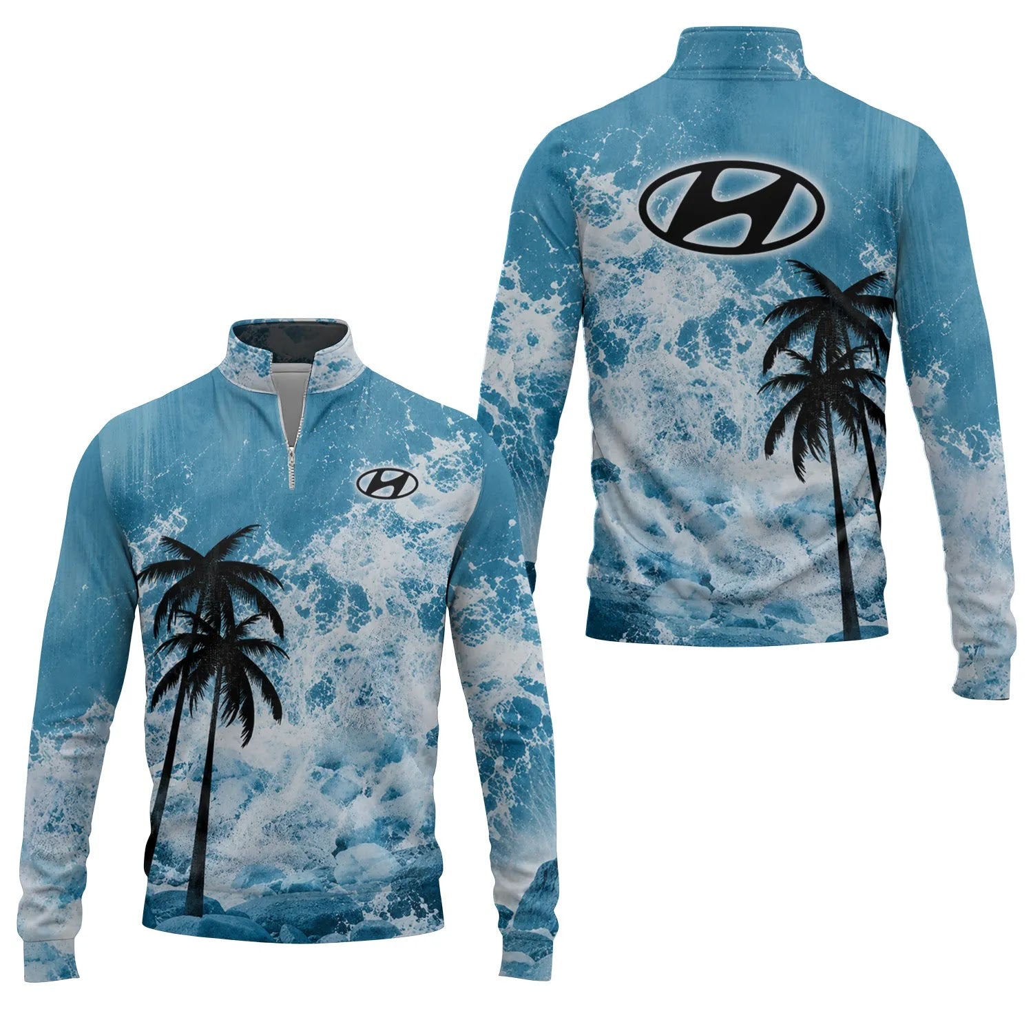 Hyundai Quarter-zip Pullover SHW052