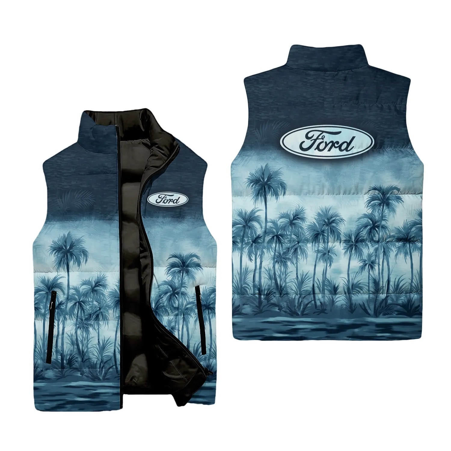 Ford Sleeveless Puffer Jacket SHW021