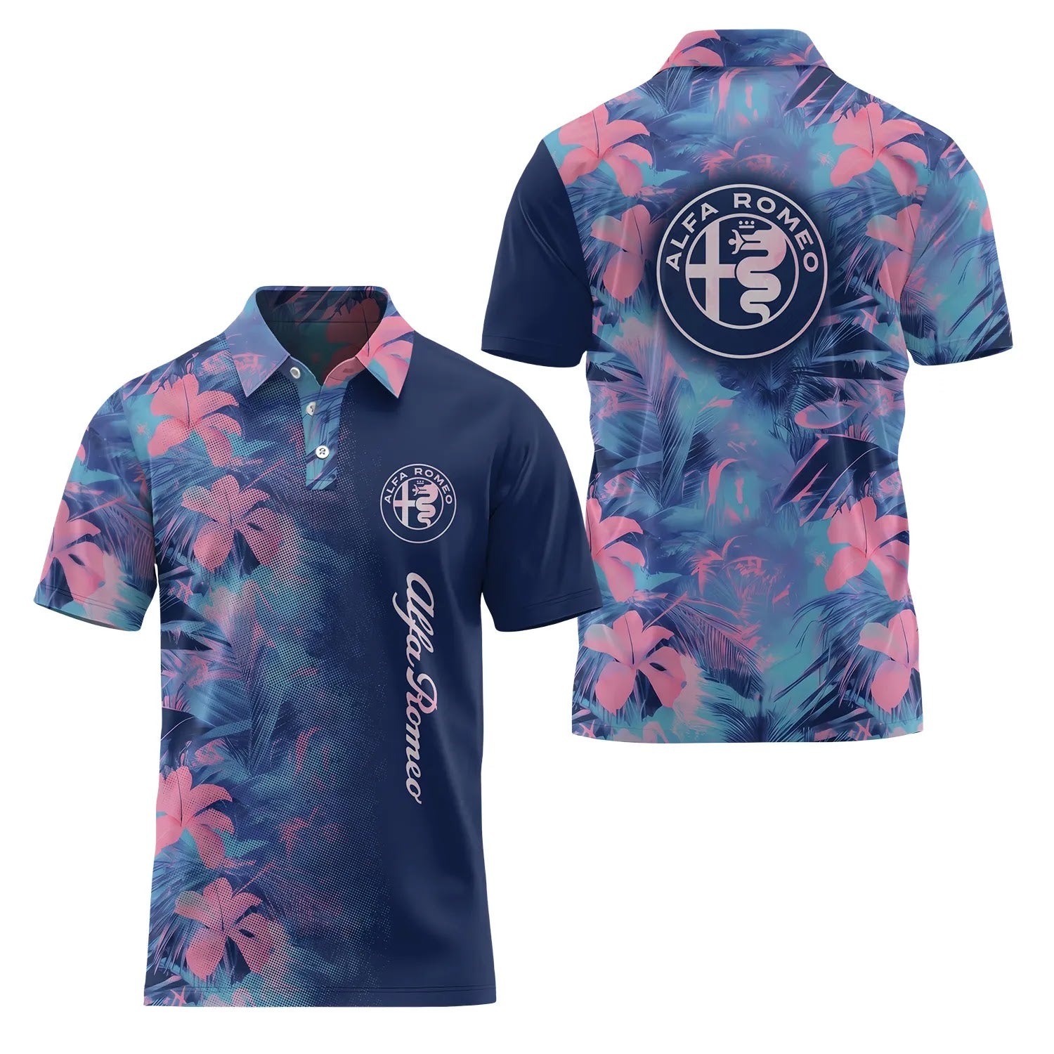 Alfa Romeo Short Sleeve Polo SHW054