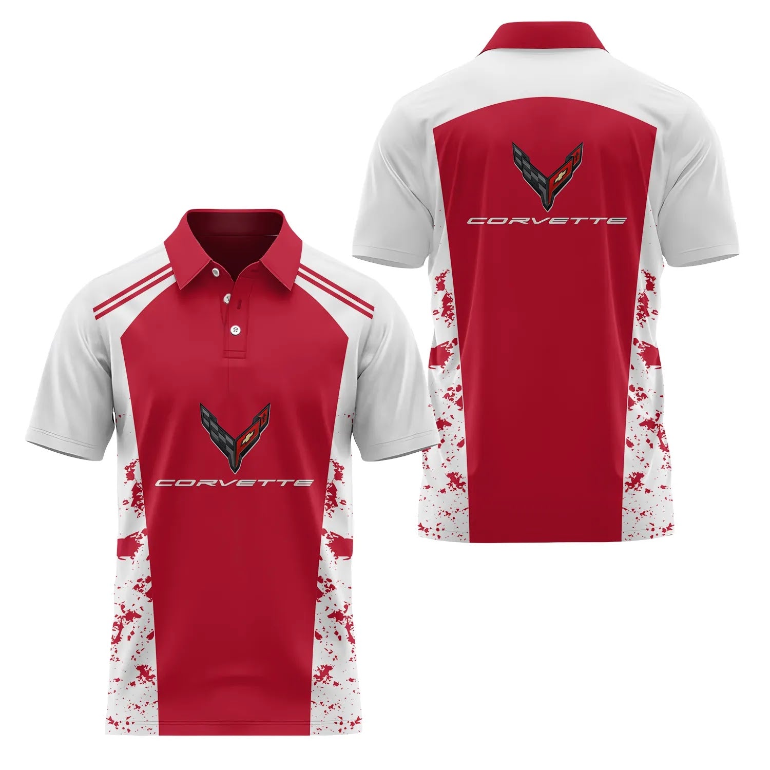 Corvette Short Sleeve Polo SC089