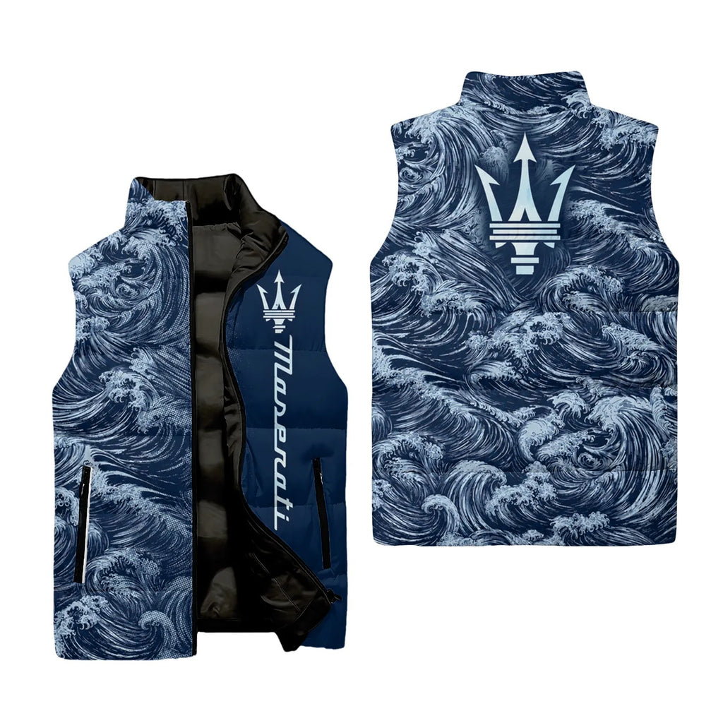 Maserati Sleeveless Puffer Jacket SHW010
