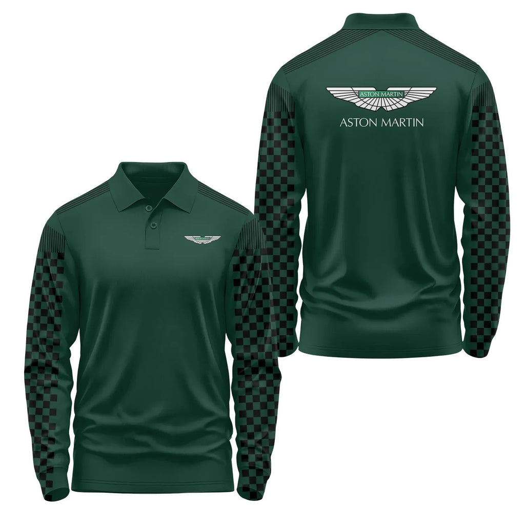 Aston Martin Long Sleeve Polo SC057