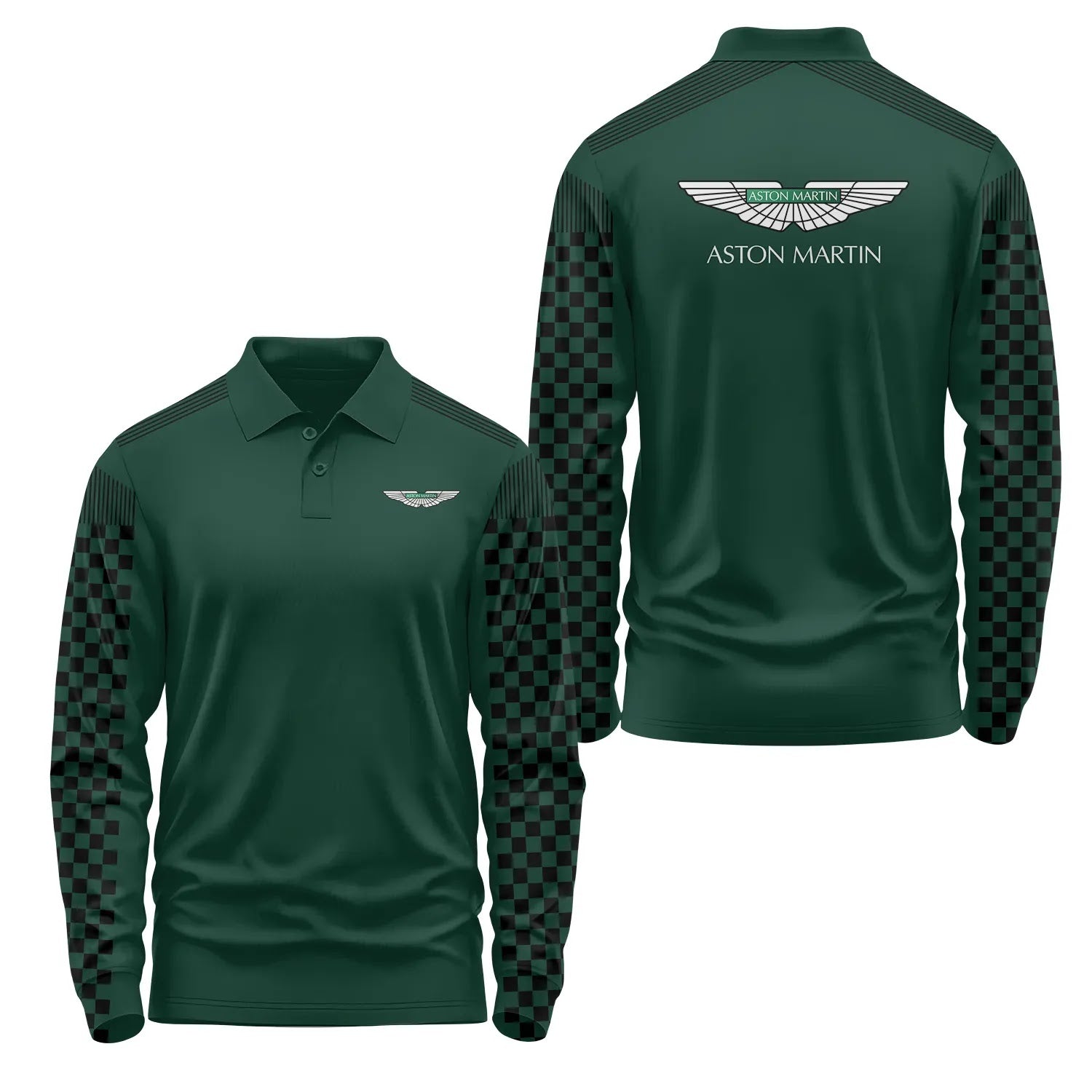 Aston Martin Long Sleeve Polo SC057