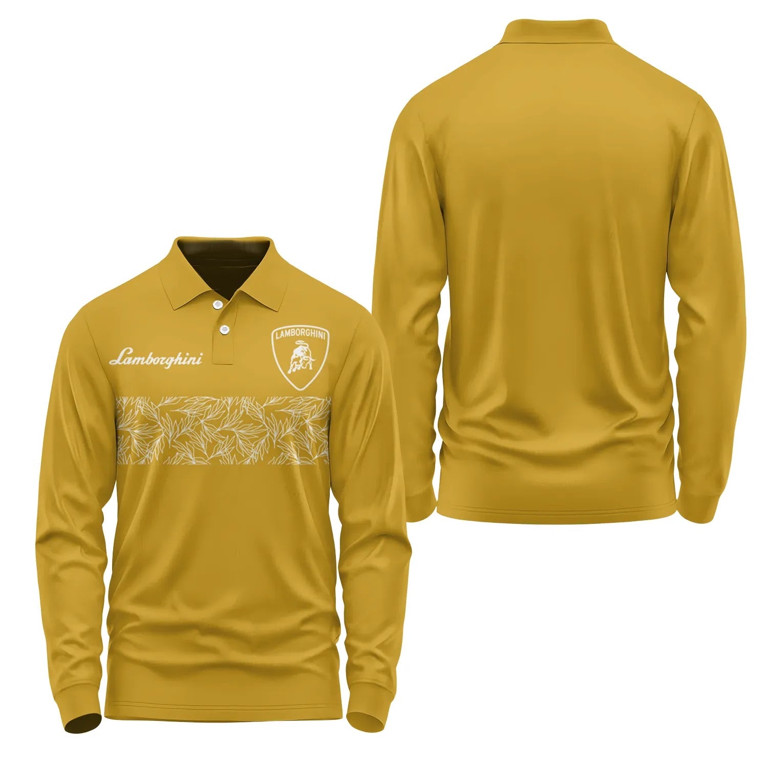 Lamborghini Long Sleeve Polo SC104