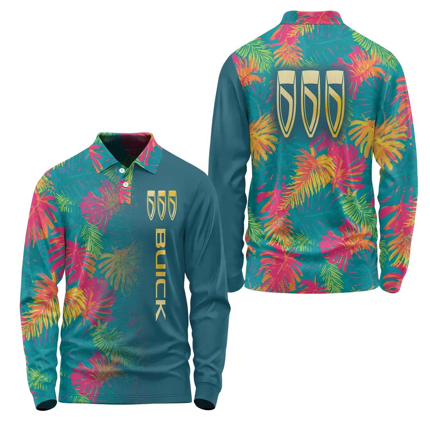 Buick Long Sleeve Polo SHW059